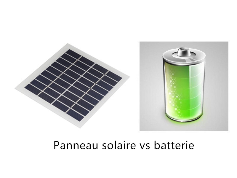 Tension du panneau solaire par rapport à la tension de la batterie